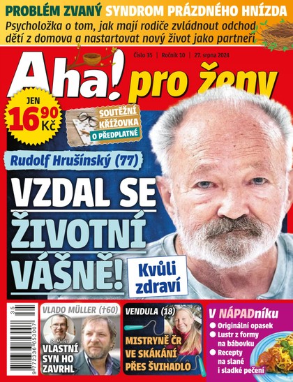 E-magazín AHA! PRO ŽENY - 35/2024 - CZECH NEWS CENTER a. s.