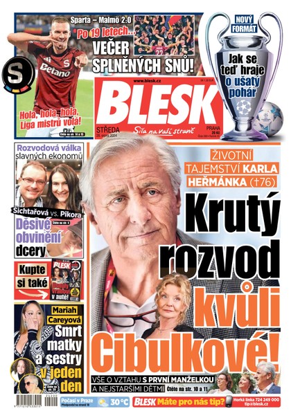 E-magazín Blesk - 28.08.2024 - CZECH NEWS CENTER a. s.