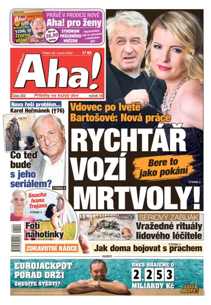 E-magazín AHA! - 30.08.2024 - CZECH NEWS CENTER a. s.