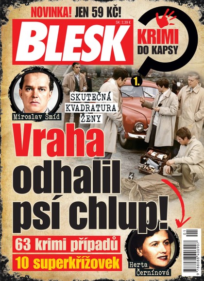 E-magazín Blesk Krimi do kapsy č.1/2024 - CZECH NEWS CENTER a. s.