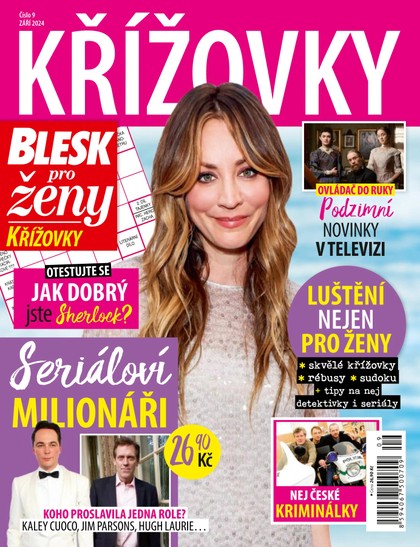 E-magazín BLESK PRO ŽENY KŘÍŽOVKY - 9/2024 - CZECH NEWS CENTER a. s.