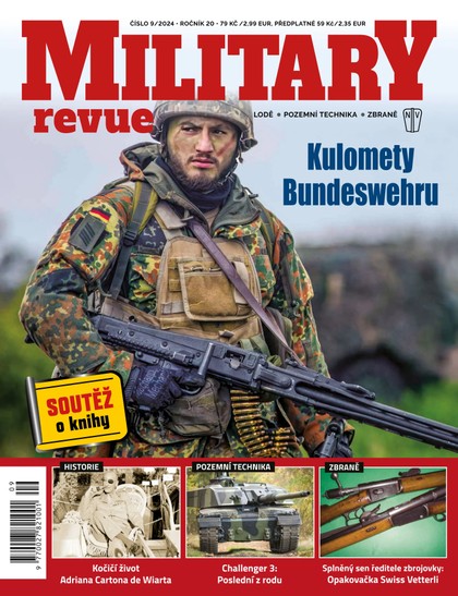 E-magazín Military revue 9/2024 - NAŠE VOJSKO-knižní distribuce s.r.o.