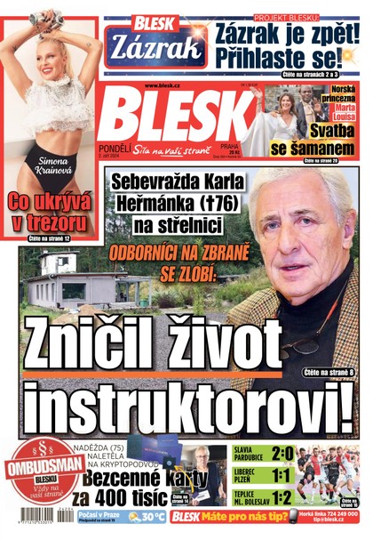 E-magazín Blesk - 02.09.2024 - CZECH NEWS CENTER a. s.