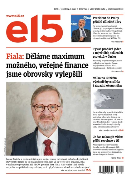 E-magazín E15 - 02.09.2024 - CZECH NEWS CENTER a. s.