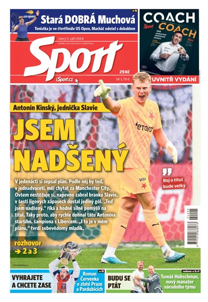 E-magazín Sport - 03.09.2024 - CZECH NEWS CENTER a. s.