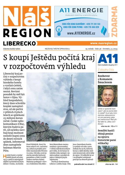 E-magazín Náš Region - Liberecko 36/2024 - A 11 s.r.o.