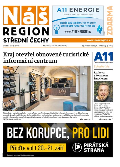 E-magazín Náš Region - Střední Čechy 36/2024 - A 11 s.r.o.