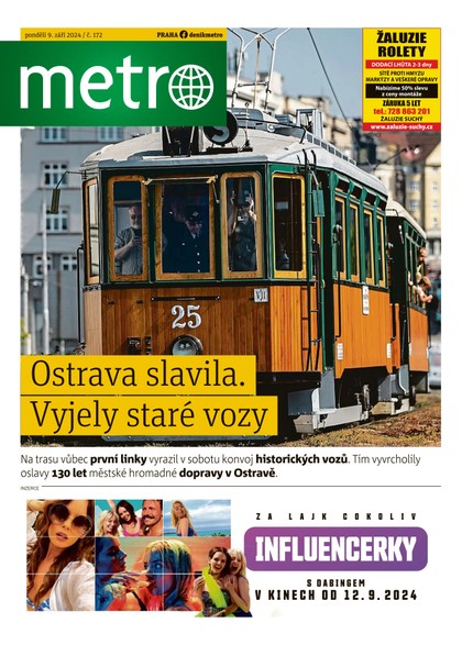 E-magazín METRO - 09.09.2024 - MAFRA, a.s.