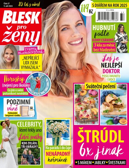 E-magazín BLESK PRO ŽENY - 37/2024 - CZECH NEWS CENTER a. s.