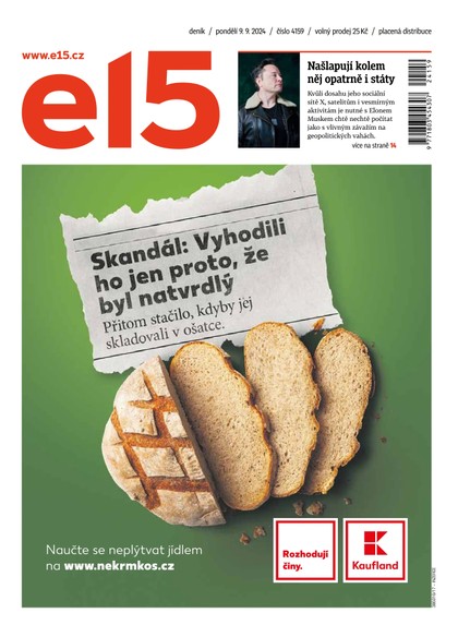 E-magazín E15 - 09.09.2024 - CZECH NEWS CENTER a. s.