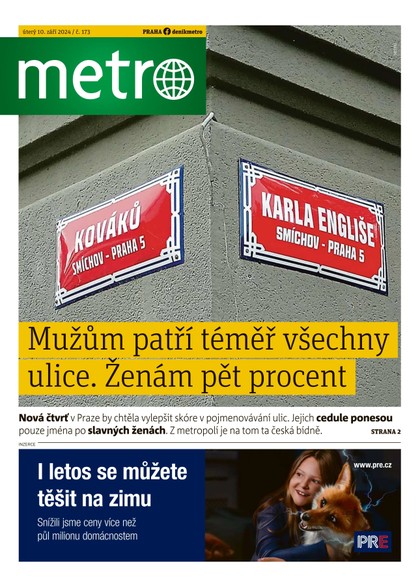 E-magazín METRO - 10.09.2024 - MAFRA, a.s.