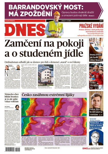 E-magazín MF DNES - 11.09.2024 - MAFRA, a.s.