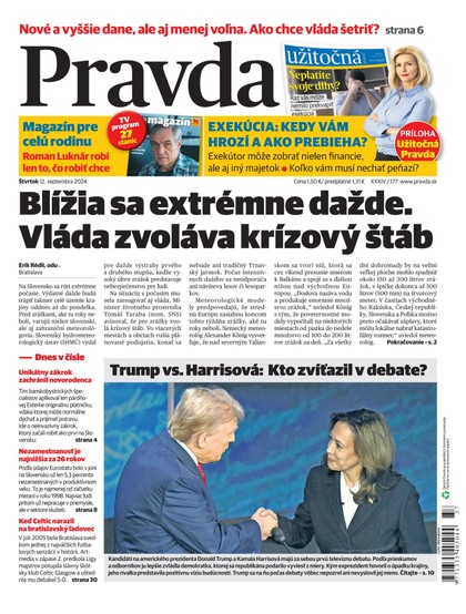 E-magazín Denník Pravda 12. 9. 2024 - OUR MEDIA SR a. s.