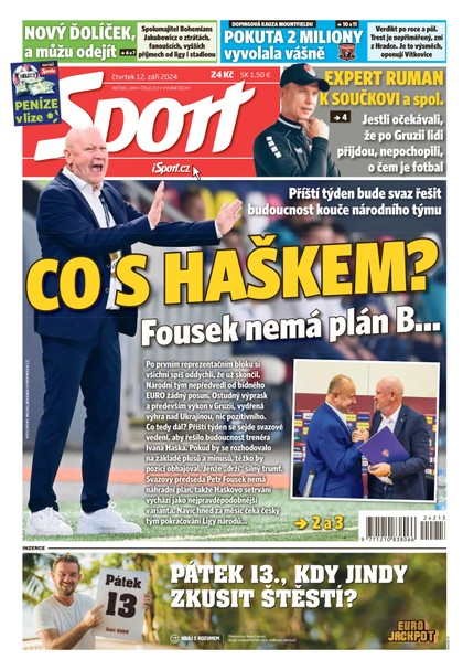 E-magazín Sport - 12.09.2024 - CZECH NEWS CENTER a. s.