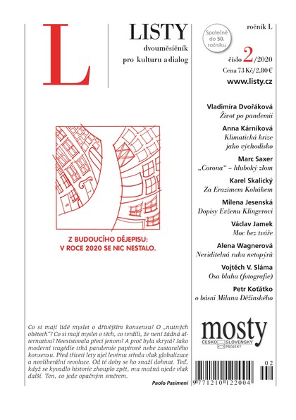 E-magazín Listy 2/2020 - Listy, dvouměsíčník pro kulturu a dialog