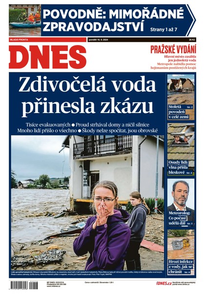 E-magazín MF DNES - 16.09.2024 - MAFRA, a.s.