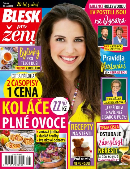 E-magazín BLESK PRO ŽENY - 38/2024 - CZECH NEWS CENTER a. s.