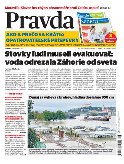 E-magazín Denník Pravda 17. 9. 2024 - OUR MEDIA SR a. s.