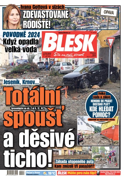 E-magazín Blesk - 17.09.2024 - CZECH NEWS CENTER a. s.