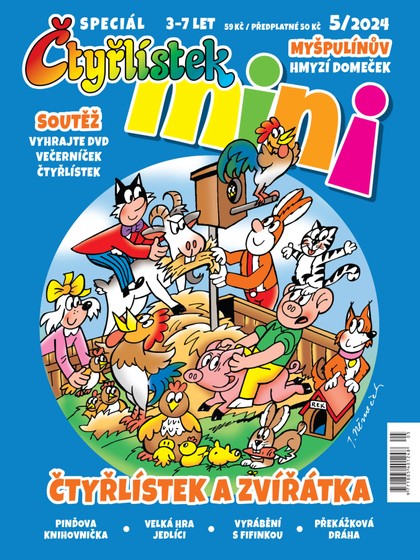 E-magazín Čtyřlístek Mini 5/2024 - Čtyřlístek