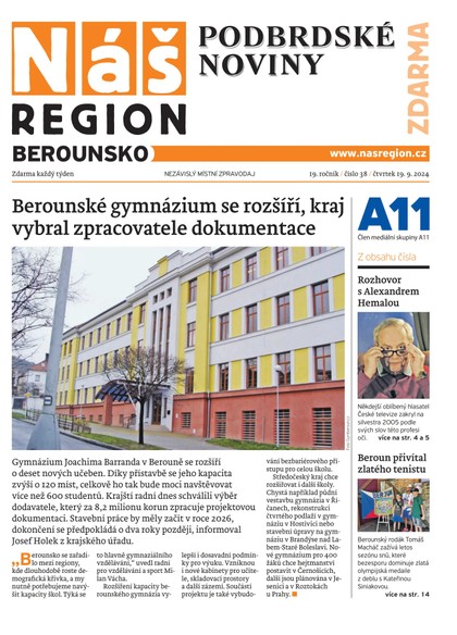 E-magazín Náš Region - Berounsko 38/2024 - A 11 s.r.o.