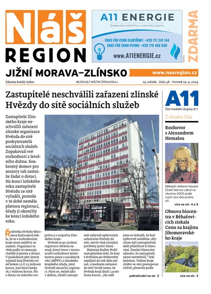 E-magazín Náš Region - Jižní Morava/Zlínsko 38/2024 - A 11 s.r.o.