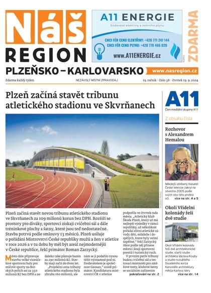 E-magazín Náš Region - Karlovarsko 38/2024 - A 11 s.r.o.