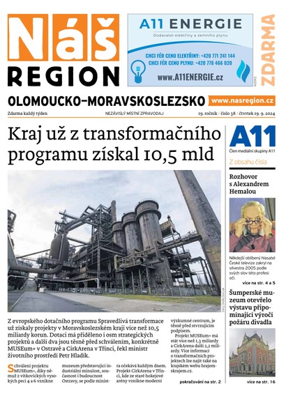 E-magazín Náš Region - Olomoucko/Moravskoslezsko 38/2024 - A 11 s.r.o.