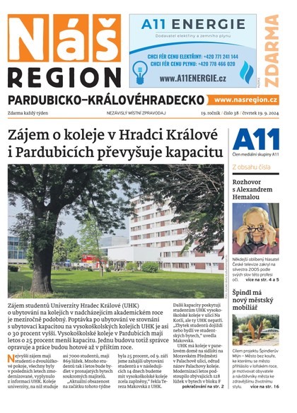 E-magazín Náš Region - Pardubicko/Královéhradecko 28/2024 - A 11 s.r.o.