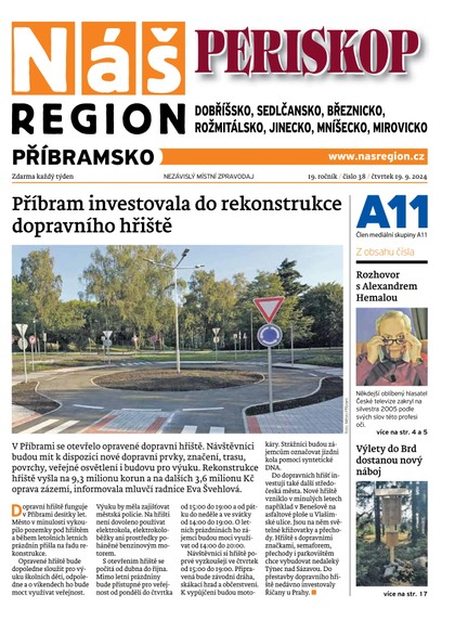 E-magazín Náš Region - Příbramsko 38/2024 - A 11 s.r.o.