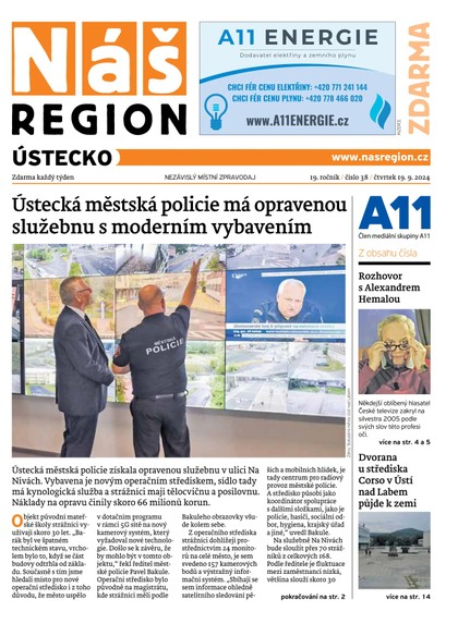 E-magazín Náš Region - Ústecko 38/2024 - A 11 s.r.o.