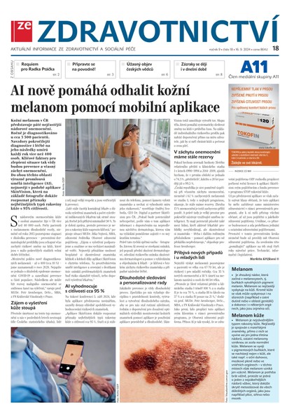 E-magazín Ze Zdravotnictví 18/2024 - A 11 s.r.o.