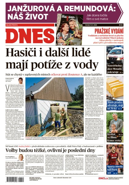 E-magazín MF DNES - 19.09.2024 - MAFRA, a.s.