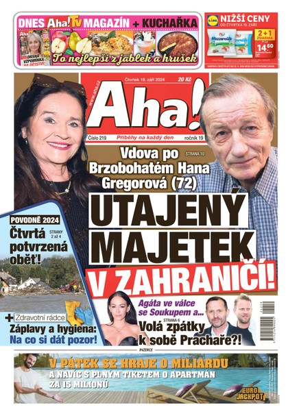 E-magazín AHA! - 19.09.2024 - CZECH NEWS CENTER a. s.