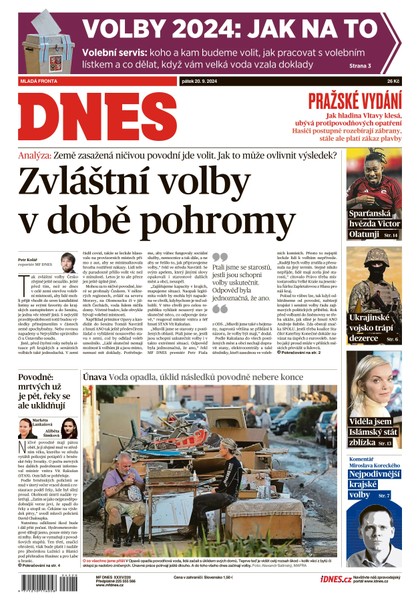 E-magazín MF DNES - 20.09.2024 - MAFRA, a.s.