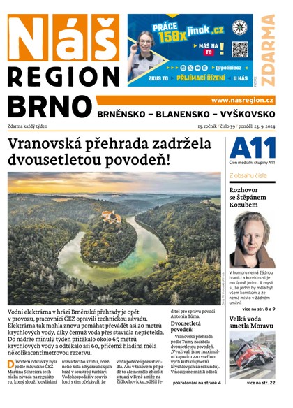 E-magazín Náš Region - Brno 39/2024 - A 11 s.r.o.