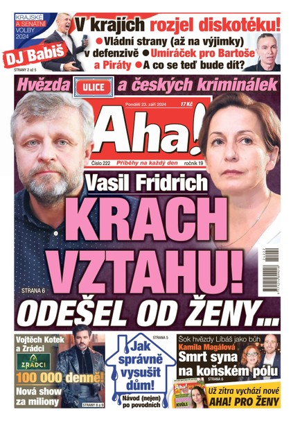 E-magazín AHA! - 23.09.2024 - CZECH NEWS CENTER a. s.