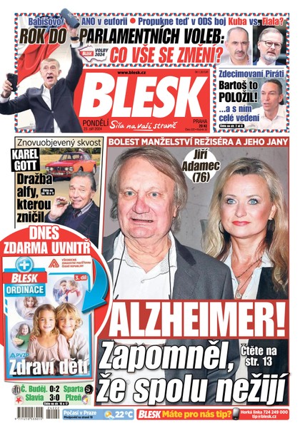 E-magazín Blesk - 23.09.2024 - CZECH NEWS CENTER a. s.