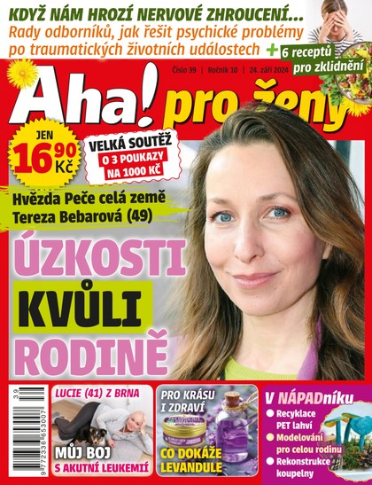 E-magazín AHA! PRO ŽENY - 39/2024 - CZECH NEWS CENTER a. s.