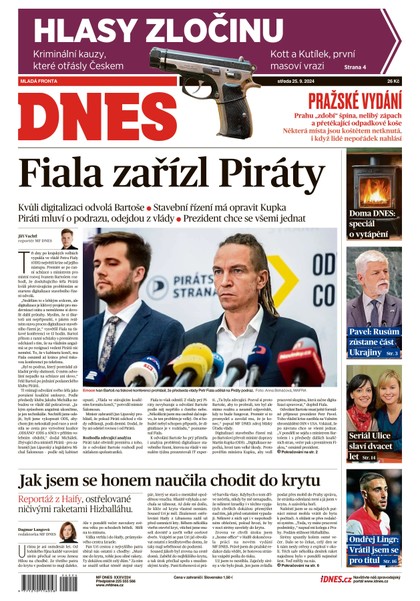 E-magazín MF DNES - 25.09.2024 - MAFRA, a.s.