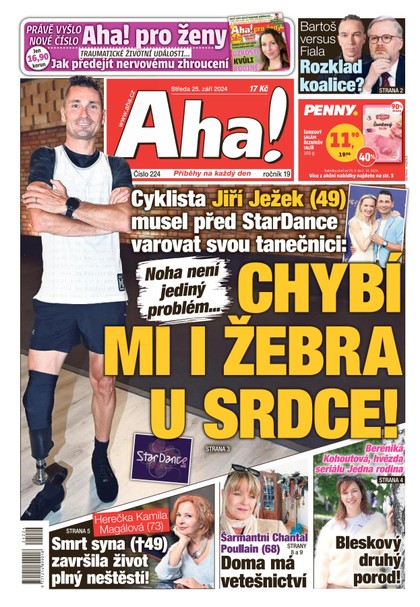 E-magazín AHA! - 25.09.2024 - CZECH NEWS CENTER a. s.