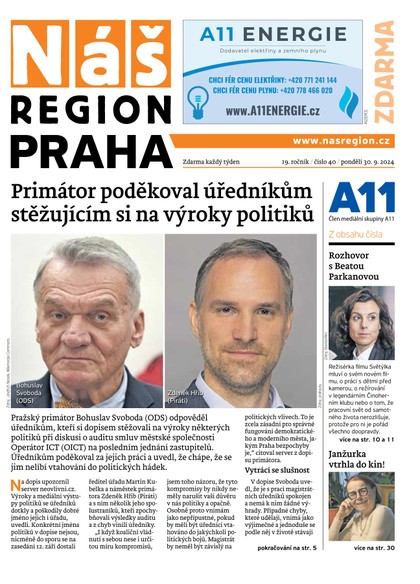 E-magazín Náš Region - Praha 40/2024 - A 11 s.r.o.