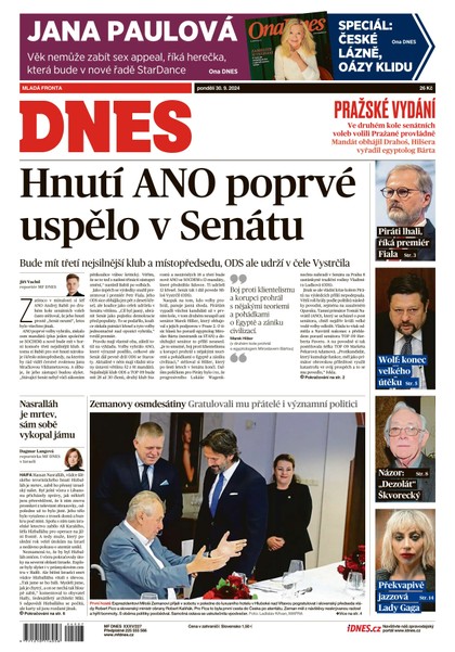 E-magazín MF DNES - 30.09.2024 - MAFRA, a.s.