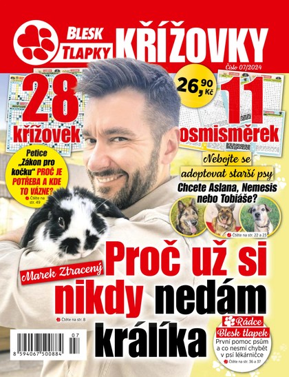 E-magazín Blesk Tlapky Křížovky - 7/2024 - CZECH NEWS CENTER a. s.