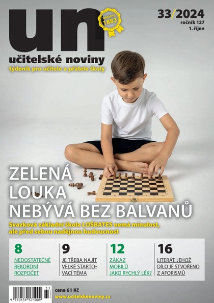 E-magazín Učitelské noviny 33/2024 - GNOSIS s.r.o.