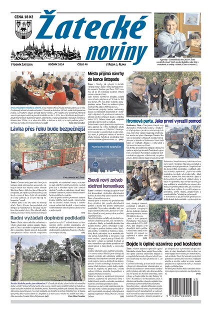 E-magazín Žatecké noviny 40/24 - Ohře Media