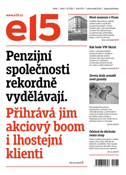 E-magazín E15 - 01.10.2024 - CZECH NEWS CENTER a. s.