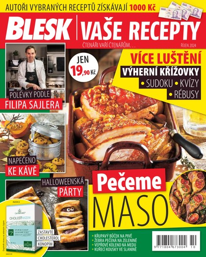 E-magazín BLESK VAŠE RECEPTY - 10/2024 - CZECH NEWS CENTER a. s.