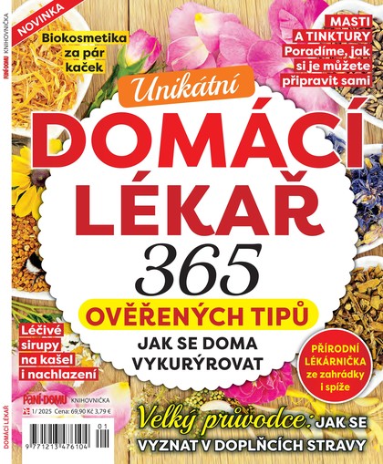 E-magazín Knihovnička Paní domu - Domácí lékař 1/2025 - RF Hobby