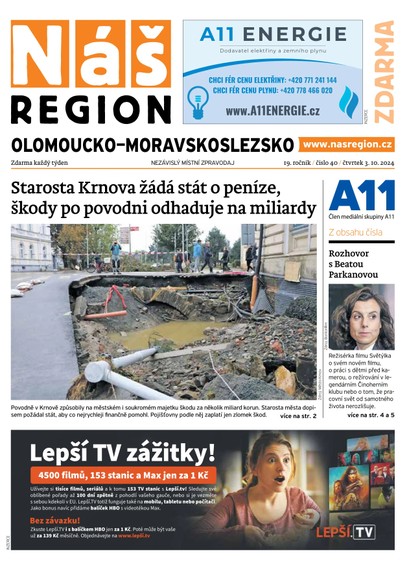 E-magazín Náš Region - Olomoucko/Moravskoslezsko 40/2024 - A 11 s.r.o.